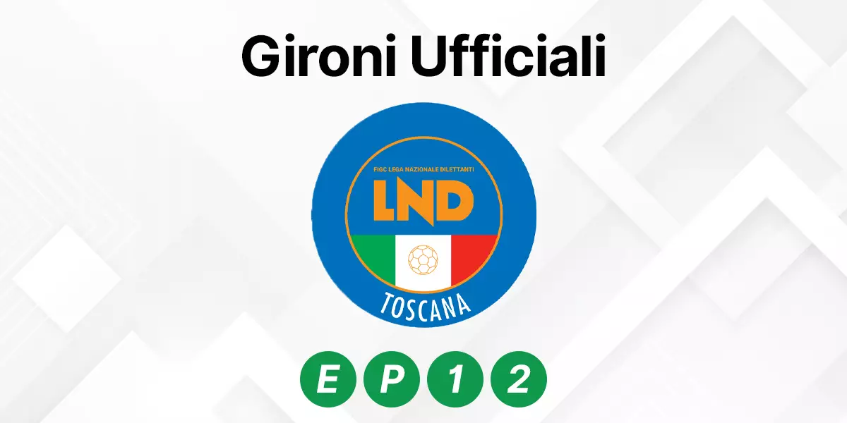 Gironi 2023-2024 Dilettanti Arezzo